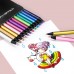 Crayons de couleur métallisés 12 couleurs