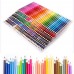 Coffret de 48 crayons de couleur à l'huile d'artiste pour livres coloriage croquis