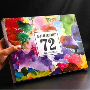 72 crayons de couleur Set à l'huile pour adultes Enfants Artisanat d'art Livres de coloriage Dessin