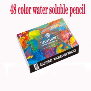 48 crayons d'aquarelle pré-taillés pour enfants élèves artistes